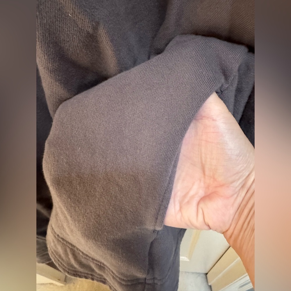 Aerie Hoodie With Buttons and Side Pockets - Picture 5 of 6